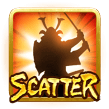 สัญลักษณ์ Samurai Scatter ทดลองเล่น Ninja vs Samurai