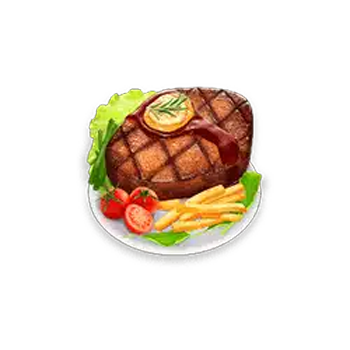 สัญลักษณ์รูป Steak