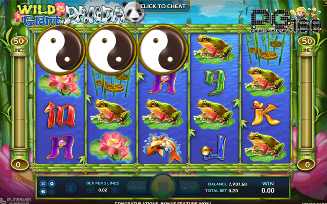 รีวิวเกม Wild Giant Panda รูปปแบบการเล่นเกม