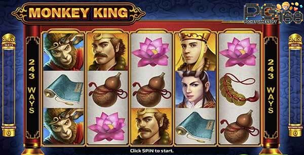 รูปแบบของเกม Monkey King