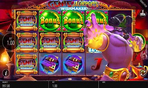 เกมสล็อต Genie Jackpots Wishmaker สัญลักษณ์ และ วิธีการเล่น-pg168