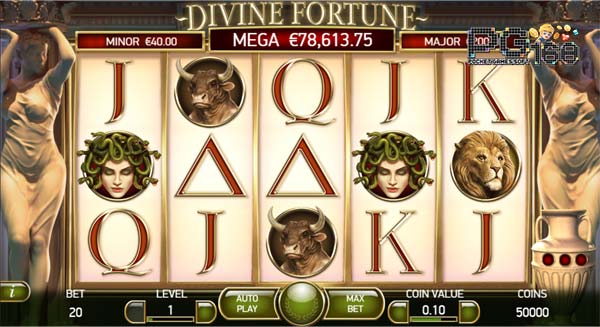 เกมสล็อต Divine Fortune โชคลาภอันศักดิ์สิทธิ์