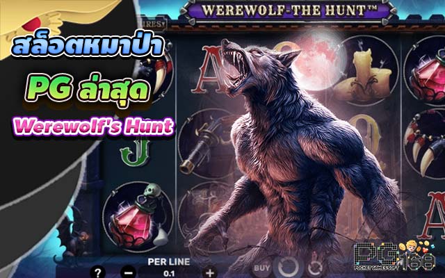 สล็อตหมาป่า PG ล่าสุด เกมสล็อต Werewolfs Hunt