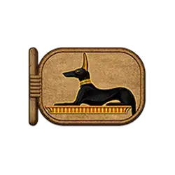 สัญลักษณ์ หมาดำ-Eye of Horus Megaways-pg168