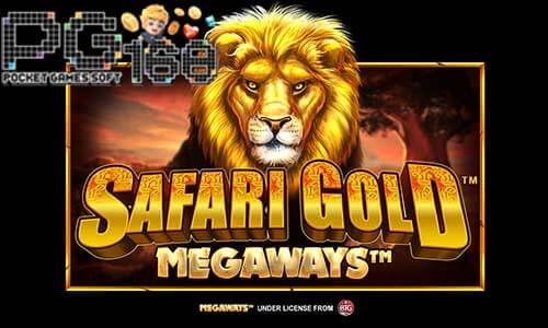 ทดลองเล่นสล็อต Safari Gold Megaways-เกมสล็อตสัตว์ป่า-pg168