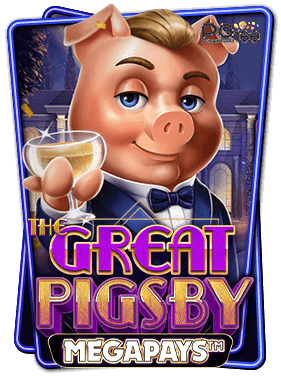 ทดลองเล่นสล็อต The Great pigsby Megapays-เกมสล็อตคุณชายหมูกรอบ-pg168