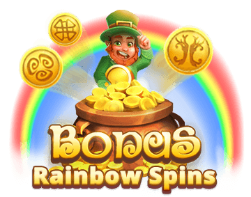 ฟีเจอร์พิเศษ RAINBOW SPINS เกมสล็อต Gaelic Gold