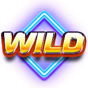 สัญลักษณ์ Wild เกมสล็อต Hot 4 Cash