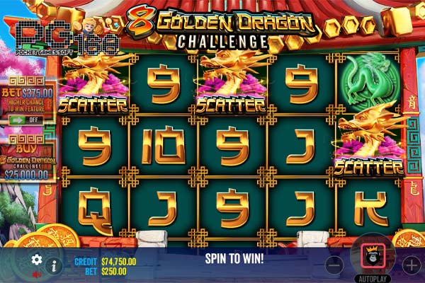 เกมสล็อต 8 Golden Dragon Challenge