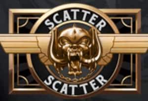 สัญลักษณ์ Scatter Motorhead
